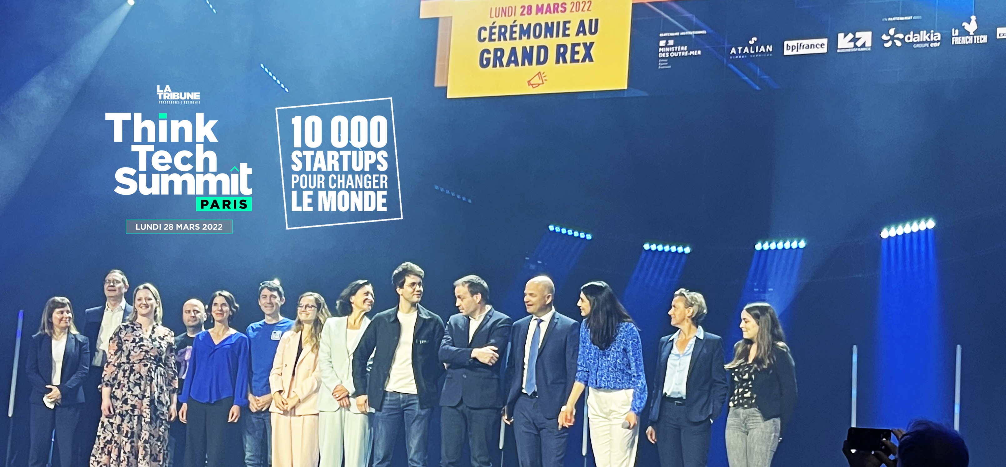 La remise des Trophées des 10 000 startups pour changer le monde